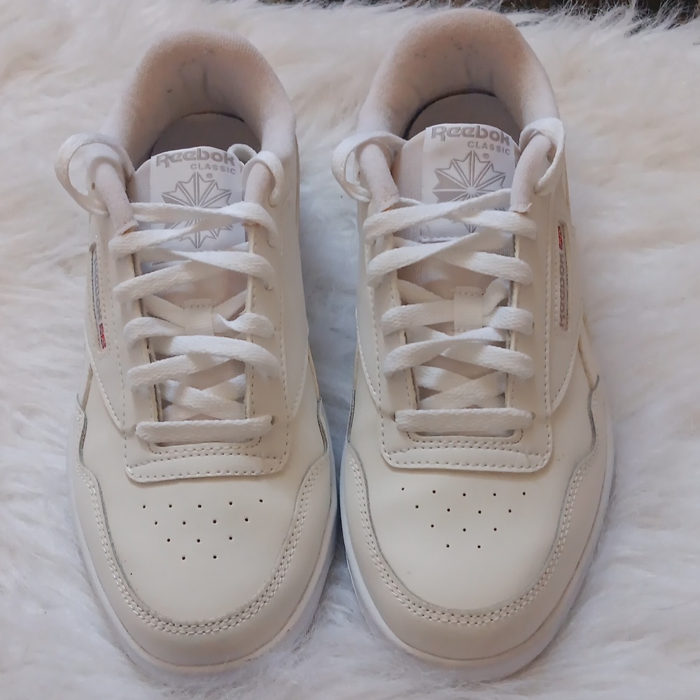 White Reeboks